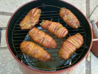 Smoked Bacon Wrapped Chicken Breasts
