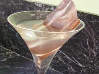 Marbled Chocolate Shard Garnish for Cocktails - Pete Evans