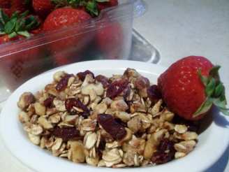 Strawberry Granola Crunch (Clean Eating)