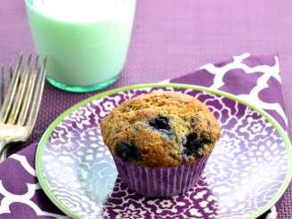 Low Fat Blueberry Muffins With Yogurt