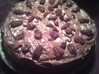 Marks' Chocolate-Cream Cheese Cake With Pecans