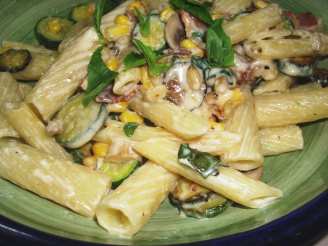 Bacon and Sweet Corn Pasta