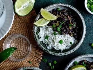 Classic Black Beans and Rice