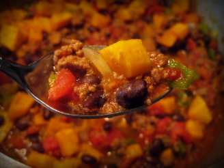 Chipotle Butternut Venison Chili
