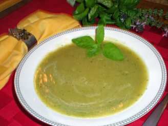 Zucchini Basil Soup
