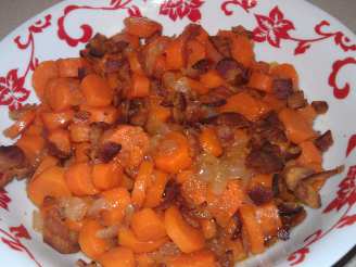 Bacon 'n' Onion Carrots for Two