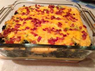 Grits and Greens Casserole