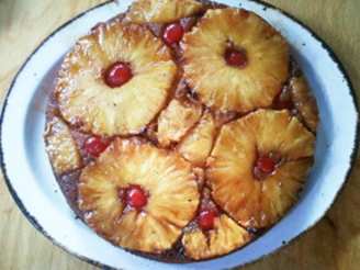 Grilled Pineapple Upside Down Cake