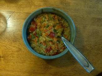 Quinoa, Carrot and Lentil Stew