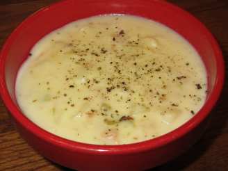 Thick and Chunky New England Clam Chowder