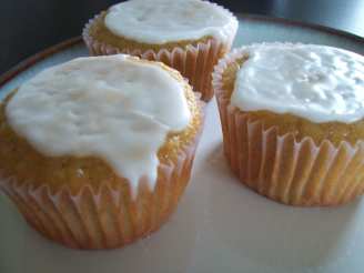 Marzipan (Cup)cake(S) With Lemonglaze