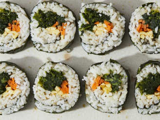 Kim Bap (Korean Rice Rolls)