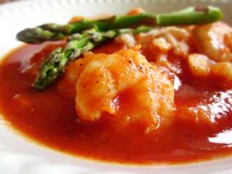 Saucy Creole Shrimp for One
