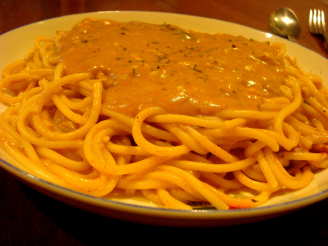 Curry Spaghetti Alfredo