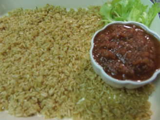 Tex-Mex Mexican Rice and Blender Hot Sauce