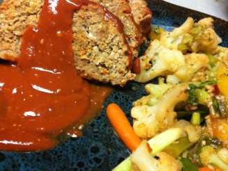 Low Carb, Breadless Meaty Loaf