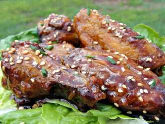 Sweet Spicy Sticky Wings