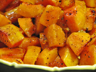 Savory Roasted Butternut Squash -- Cluck!