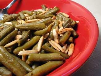 Fried Green Beans With Slivered Almonds