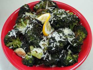 Roasted Parmesan Lemon Broccoli