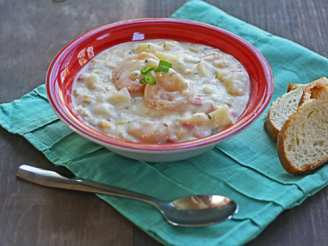 Simply Delicious Shrimp and Corn Chowder