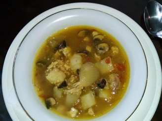 Roast Chicken Soup