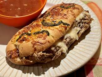Easy French Dip Roast Beef Sandwiches