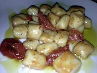 Goat Cheese Gnocchi With Sundried Tomato Brown Butter Sauce