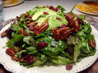 Cranberry Avocado Salad W/Sweet Balsamic Vinaigrette