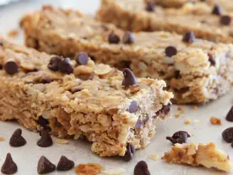 Chocolate, Nut and Seed Granola Bars