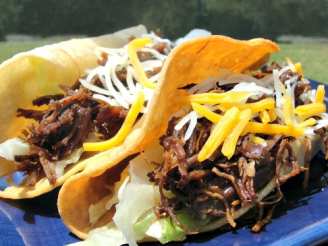 Chipotle Shredded Beef for Tacos or Burritos