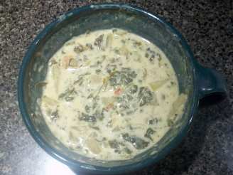 Spicy Spinach Potato Soup