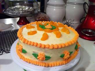 Orange Crunch Cake