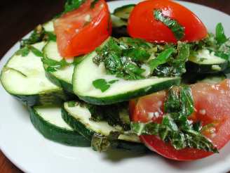 Broiled Zucchini With Herbs