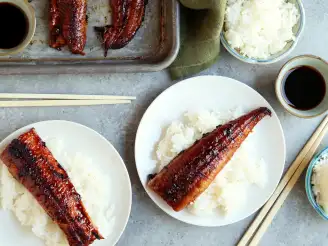 Japanese Barbecued Eel (Unagi Kaba-Yaki)