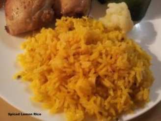 Spiced Lemon Rice