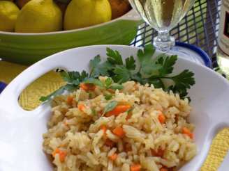 Riz Au Vin - Rice in White Wine