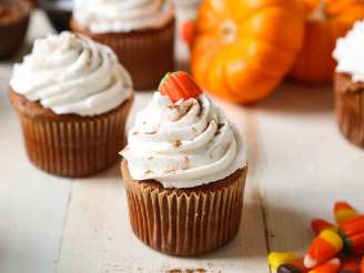 Pumpkin Spice Cupcakes With Cream Cheese Frosting Recipe