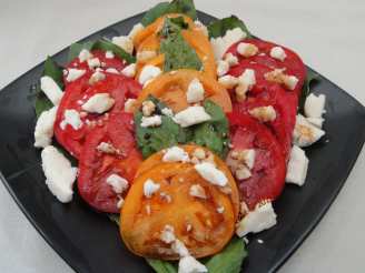 Sticky Balsamic Tomato Salad