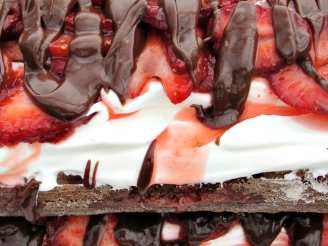 Chocolate Strawberry Torte Recipe