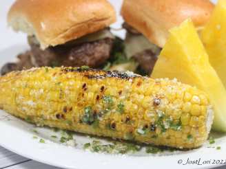 Grilled Jalapeno Lime Corn on the Cob