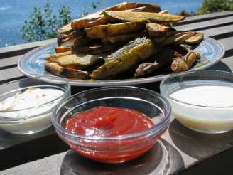 Baked Pommes Frites(Potatoes) and Kid-Friendly Dipping Sauces