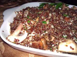 Mushroom and Herb Quinoa
