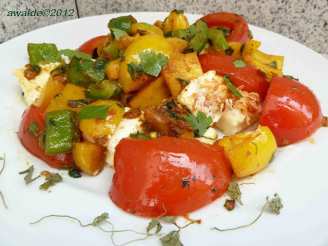 Jhat Phat Sabzi (Bell Pepper Paneer)