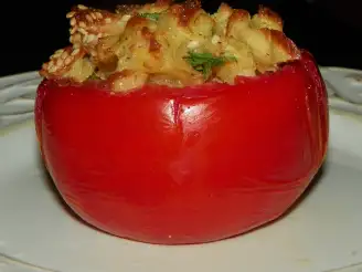 Tomates Recheados (Portuguese Deviled Tomatoes)