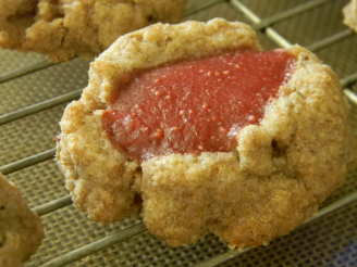Strawberry - Kiwi Fingerprint Cookies