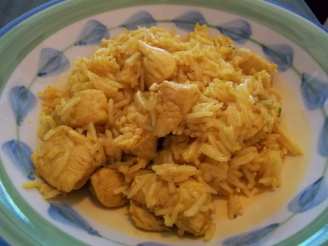 Chicken Pulao With Lemon and Onion
