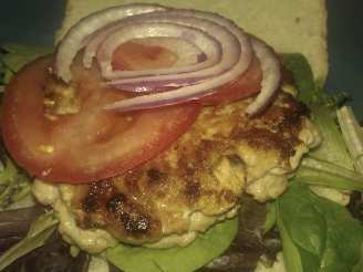 Bacon, Dijon Mustard & Green Onion Stuffed Burger