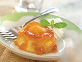 Upside-Down Apricot Peach Cakes
