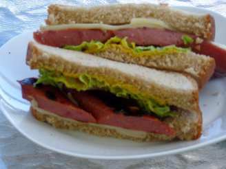 Dees Grilled Hot Dog Sandwich